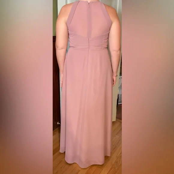 Azazie Heather in Vintage Mauve Size A16 - Picture 5 of 5